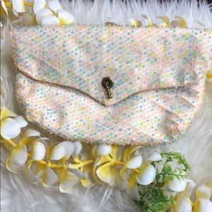 Reversible beads Vintage bag